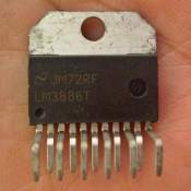 LM3886T 68W high-performance audio power amplifier (original National Semiconductor)